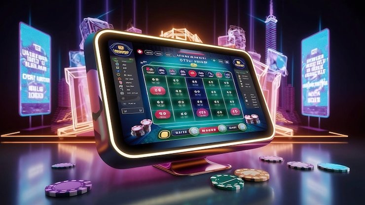 Bikini Paradise slot game display on mobile with tropical theme